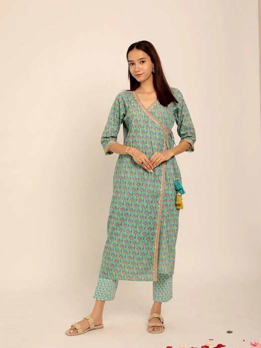 Angrakha - Hand Block Printed