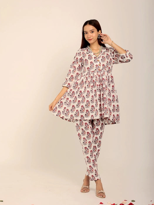 Lily Floral Co-ord Set