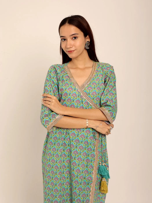 Angrakha - Hand Block Printed