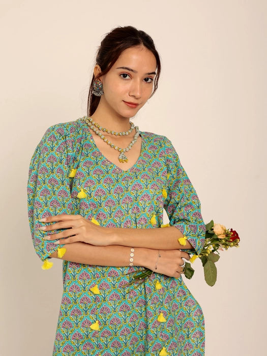 Zinnia Kurti Set