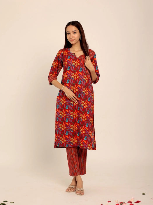 Rosy Kurti Set