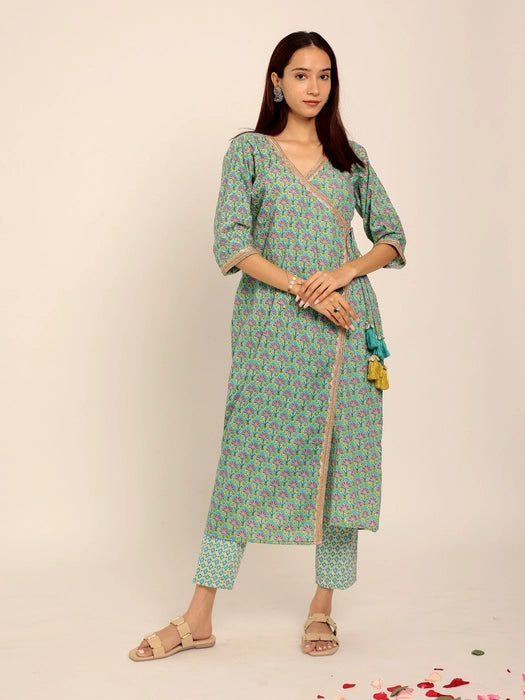 Angrakha - Hand Block Printed