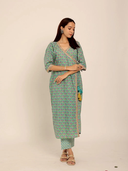 Angrakha - Hand Block Printed