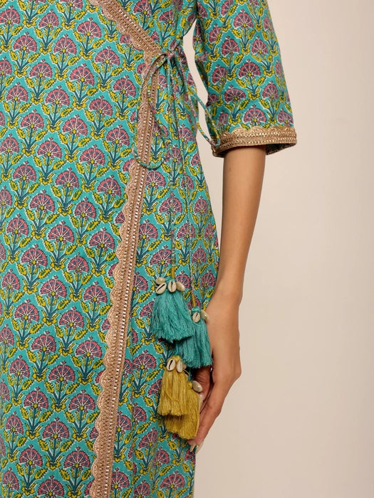 Angrakha - Hand Block Printed