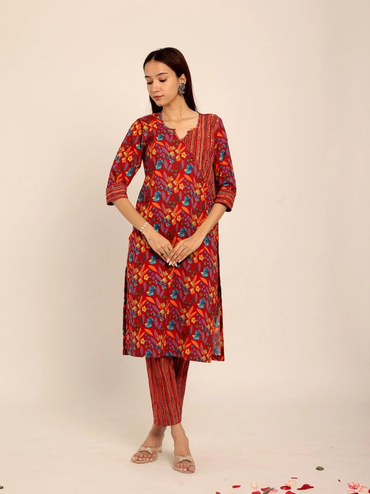 Rosy Kurti Set